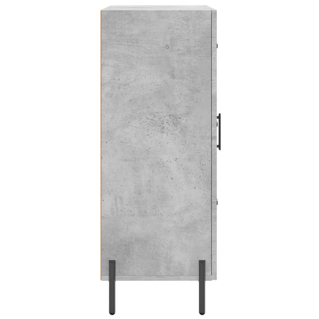 Sideboard Concrete Grey 69.5x34x90 cm Engineered Wood
