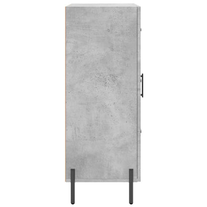 Sideboard Concrete Grey 69.5x34x90 cm Engineered Wood