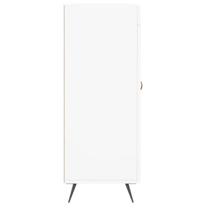 Sideboard White 69.5x34x90 cm Engineered Wood