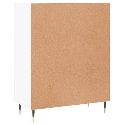 Sideboard White 69.5x34x90 cm Engineered Wood