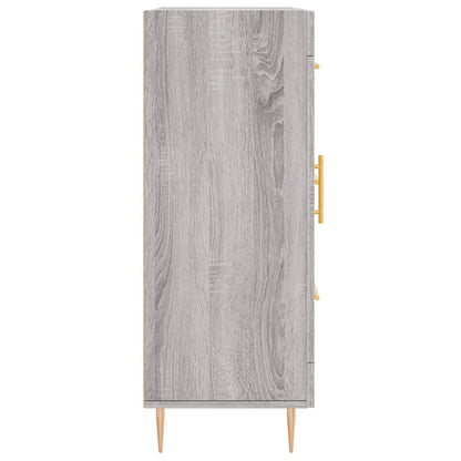 Sideboard Grey Sonoma 69.5x34x90 cm Engineered Wood