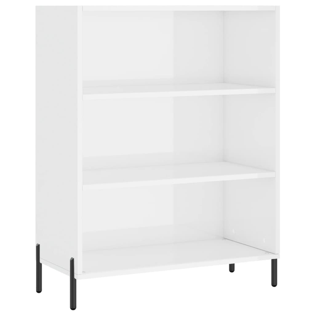 Shelf Cabinet White 69.5x32.5x90 cm Engineered Wood