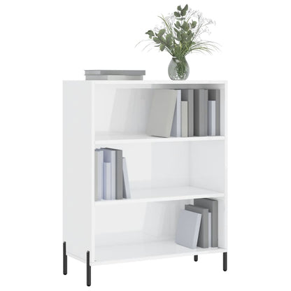 Shelf Cabinet White 69.5x32.5x90 cm Engineered Wood