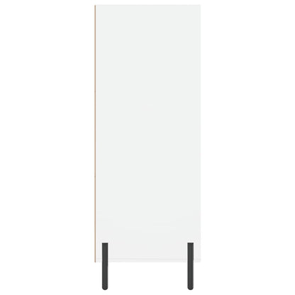 Shelf Cabinet White 69.5x32.5x90 cm Engineered Wood
