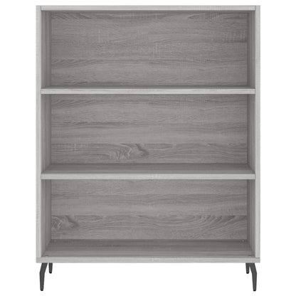 Shelf Cabinet Grey Sonoma 69.5x32.5x90 cm Engineered Wood