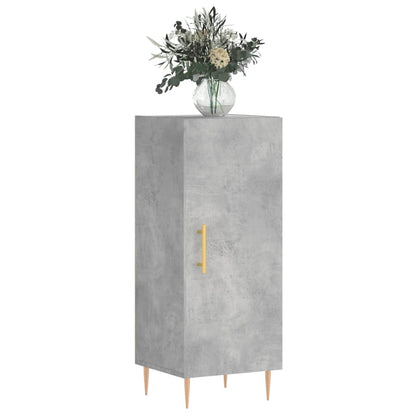 Sideboard Concrete Grey 34.5x34x90 cm Engineered Wood