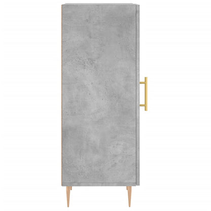 Sideboard Concrete Grey 34.5x34x90 cm Engineered Wood