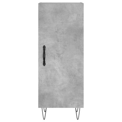 Sideboard Concrete Grey 34.5x34x90 cm Engineered Wood