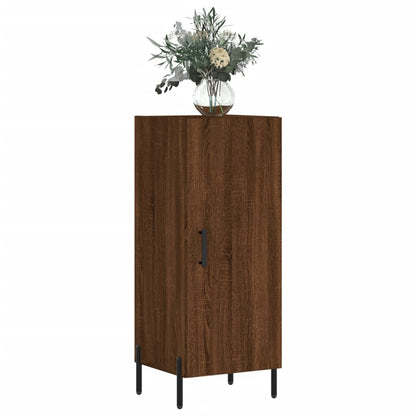 Sideboard Brown Oak 34.5x34x90 cm Engineered Wood