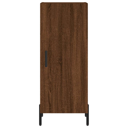 Sideboard Brown Oak 34.5x34x90 cm Engineered Wood