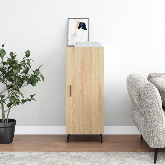 Sideboard Sonoma Oak 34.5x34x90 cm Engineered Wood