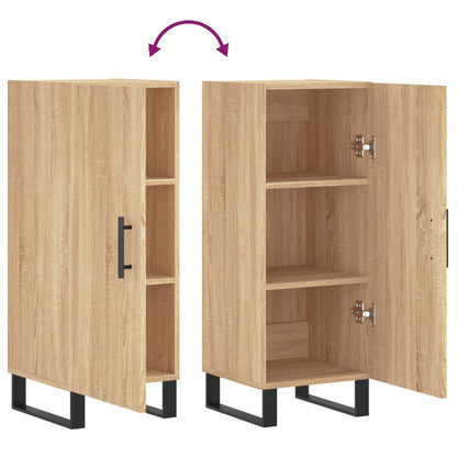 Sideboard Sonoma Oak 34.5x34x90 cm Engineered Wood