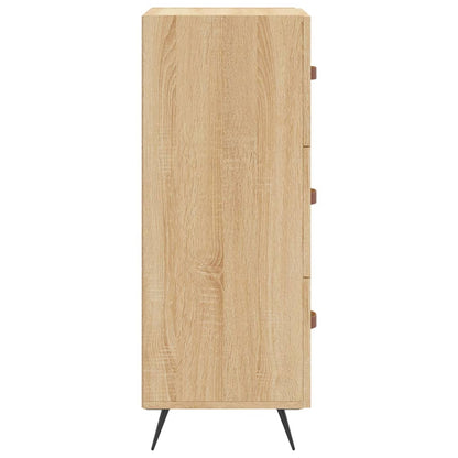 Sideboard Sonoma Oak 34.5x34x90 cm Engineered Wood