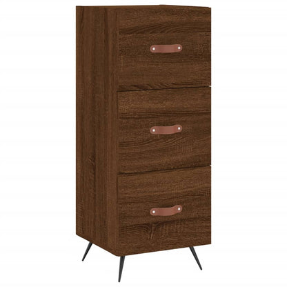 Sideboard Brown Oak 34.5x34x90 cm Engineered Wood