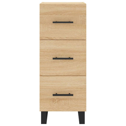 Sideboard Sonoma Oak 34.5x34x90 cm Engineered Wood