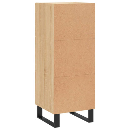 Sideboard Sonoma Oak 34.5x34x90 cm Engineered Wood