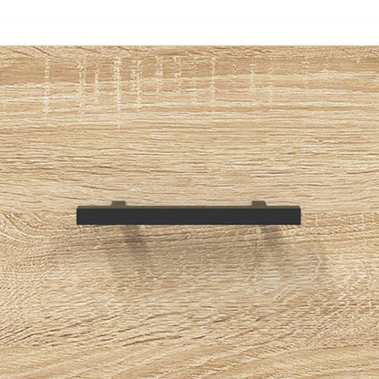 Sideboard Sonoma Oak 34.5x34x90 cm Engineered Wood