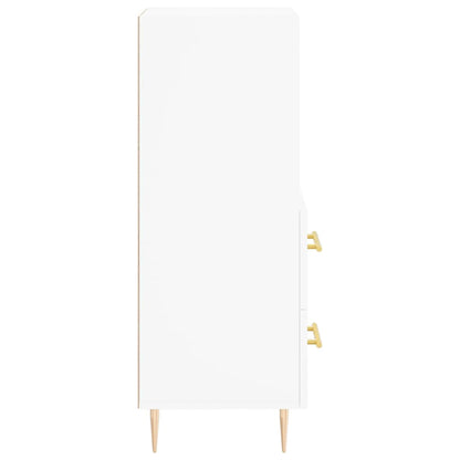 Sideboard White 34.5x34x90 cm Engineered Wood