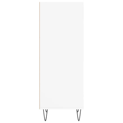 Sideboard White 34.5x32.5x90 cm Engineered Wood