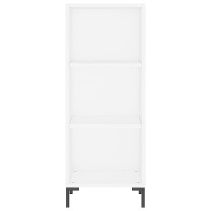 Sideboard White 34.5x32.5x90 cm Engineered Wood