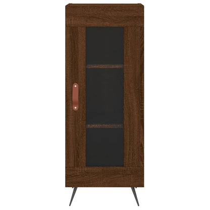 Sideboard Brown Oak 34.5x34x90 cm Engineered Wood