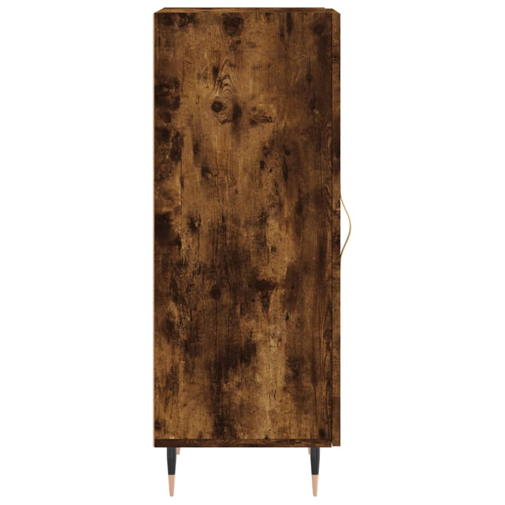 Sideboard Smoked Oak 34.5x34x90 cm Engineered Wood