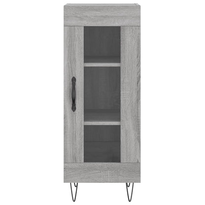 Sideboard Grey Sonoma 34.5x34x90 cm Engineered Wood