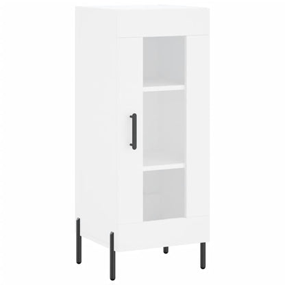 Sideboard White 34.5x34x90 cm Engineered Wood