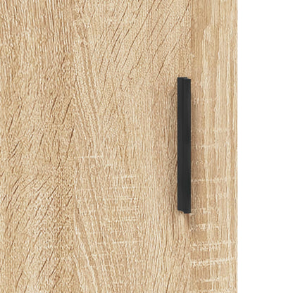 Sideboard Sonoma Oak 34.5x34x90 cm Engineered Wood