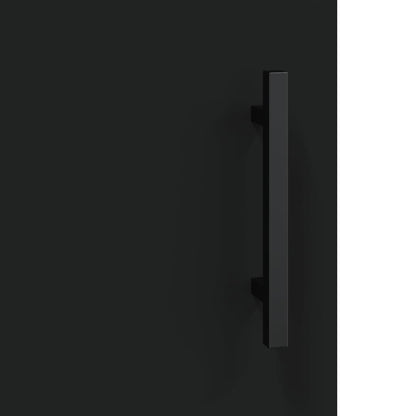 Sideboard Black 34.5x34x90 cm Engineered Wood