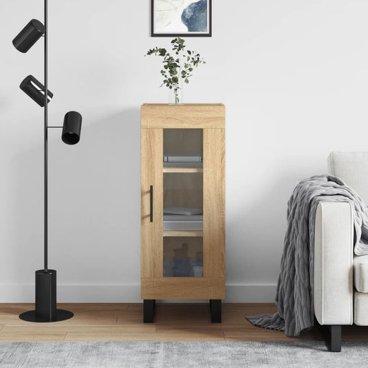 Sideboard Sonoma Oak 34.5x34x90 cm Engineered Wood