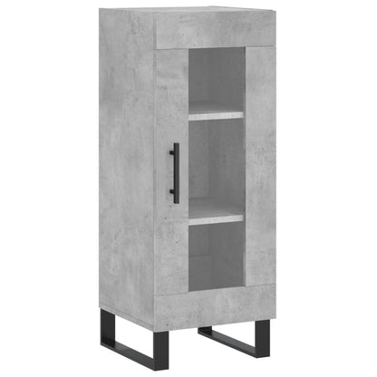 Sideboard Concrete Grey 34.5x34x90 cm Engineered Wood
