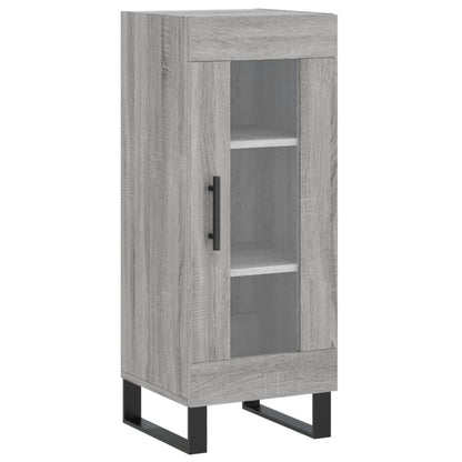 Sideboard Grey Sonoma 34.5x34x90 cm Engineered Wood