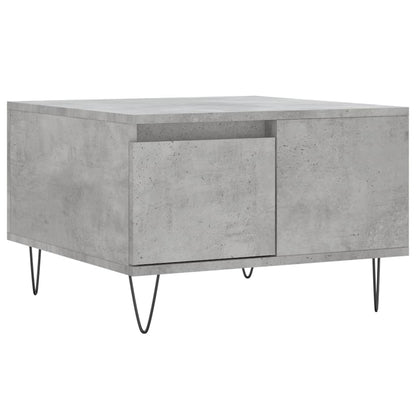 Coffee Table Concrete Grey 55x55x36.5 cm Engineered Wood
