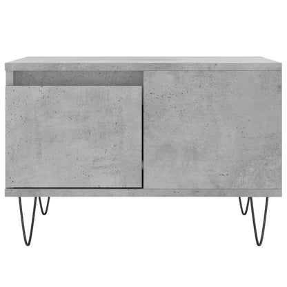 Coffee Table Concrete Grey 55x55x36.5 cm Engineered Wood