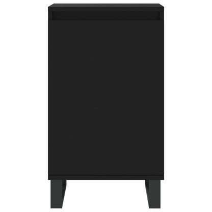 Sideboards 2 pcs Black 40x35x70 cm Engineered Wood