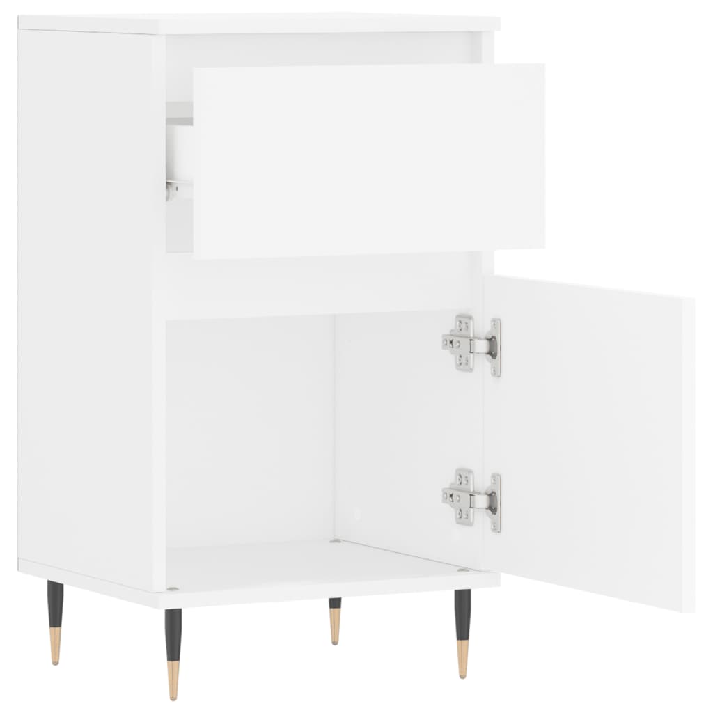 Sideboards 2 pcs White 40x35x70 cm Engineered Wood