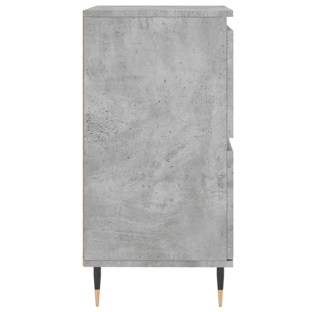 Sideboard Concrete Grey 60x35x70 cm Engineered Wood