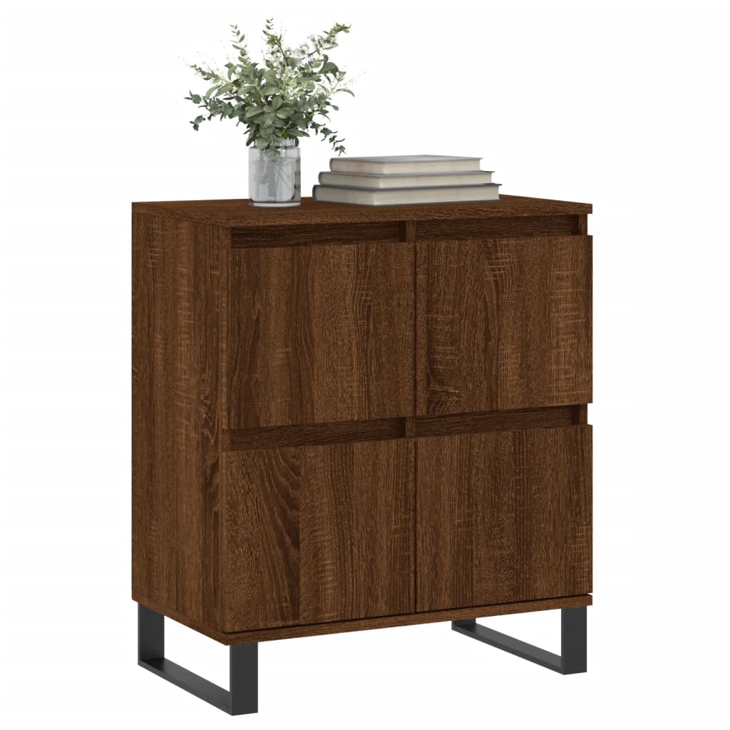 Sideboard Brown Oak 60x35x70 cm Engineered Wood