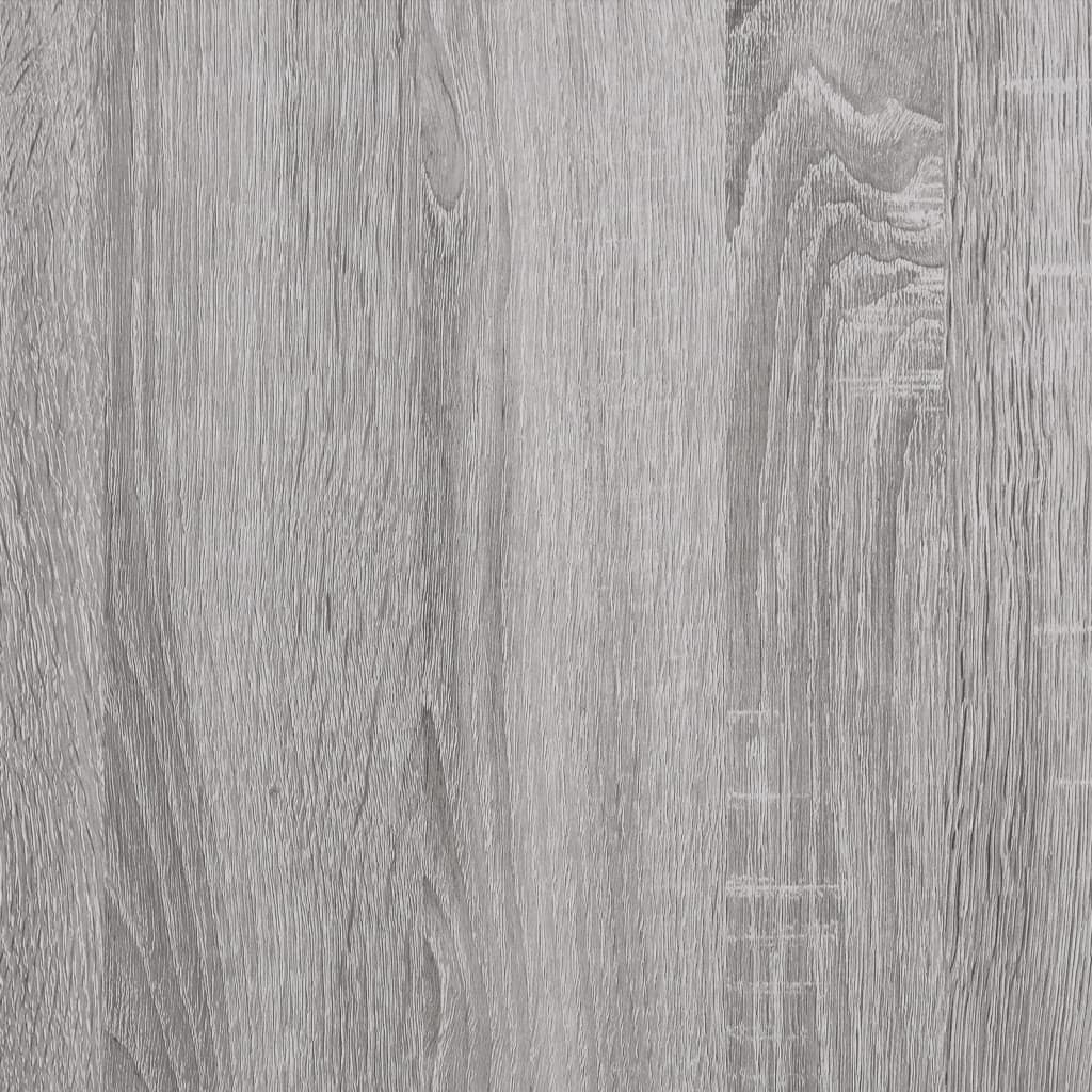 Bathroom Cabinet Grey Sonoma 30x30x100 cm Engineered Wood