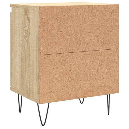 Bedside Cabinets 2 pcs Sonoma Oak 40x30x50 cm Engineered Wood