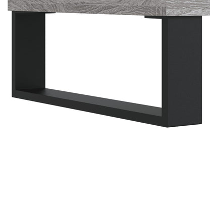 Bedside Cabinet Grey Sonoma 40x30x50 cm Engineered Wood