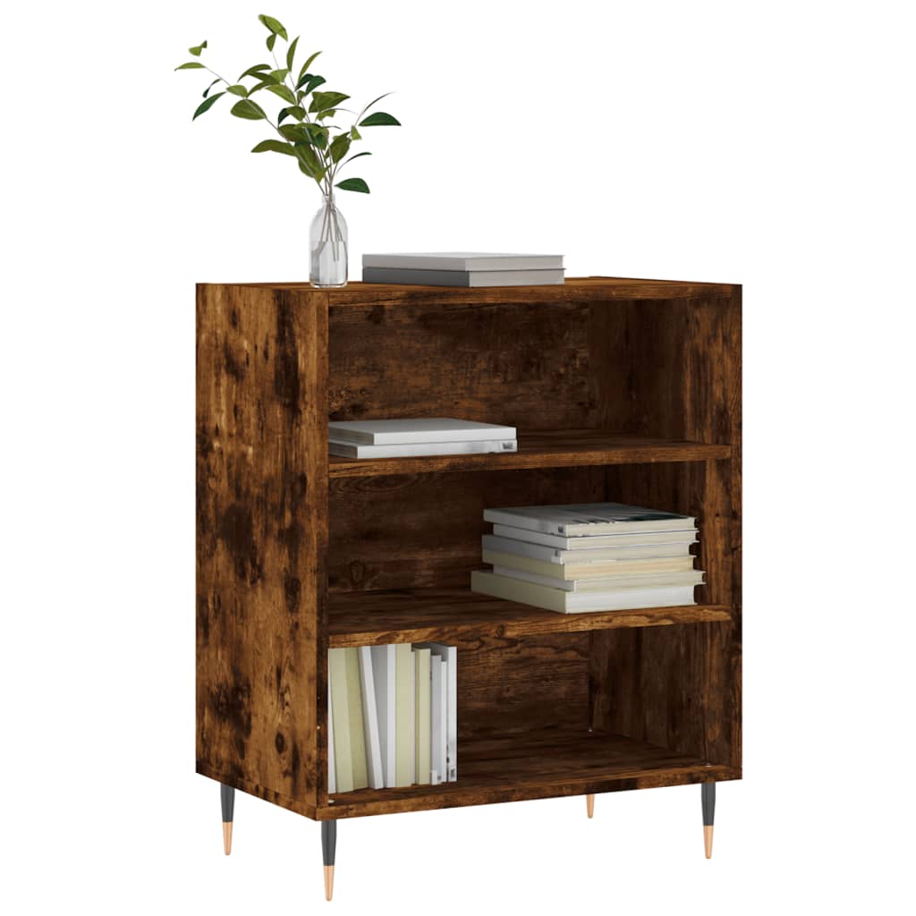 Sideboard Smoked Oak 57x35x70 cm Engineered Wood
