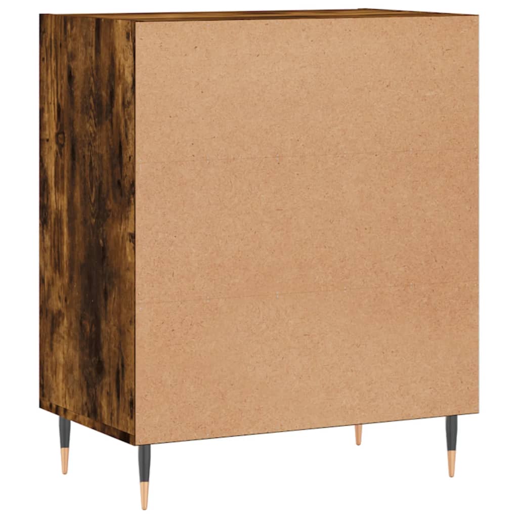 Sideboard Smoked Oak 57x35x70 cm Engineered Wood