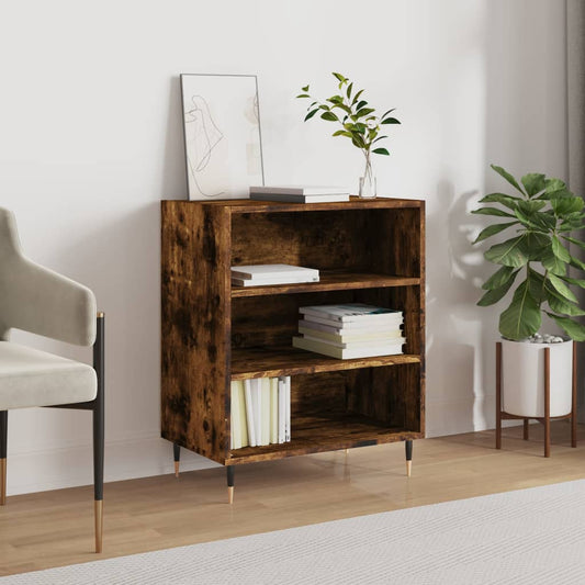Sideboard Smoked Oak 57x35x70 cm Engineered Wood