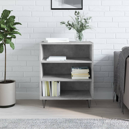 Sideboard Concrete Grey 57x35x70 cm Engineered Wood