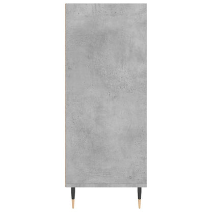 Highboard Concrete Grey 57x35x90 cm Engineered Wood