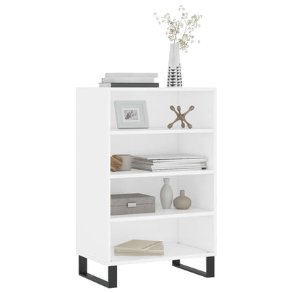 Highboard White 57x35x90 cm Engineered Wood