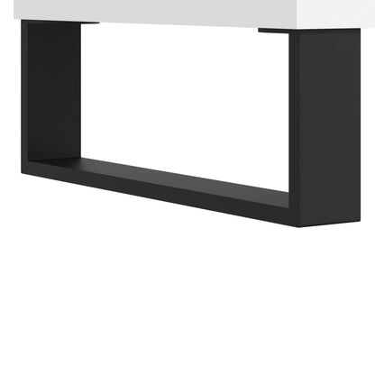 Highboard White 57x35x90 cm Engineered Wood