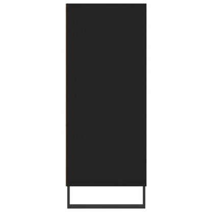 Highboard Black 57x35x90 cm Engineered Wood